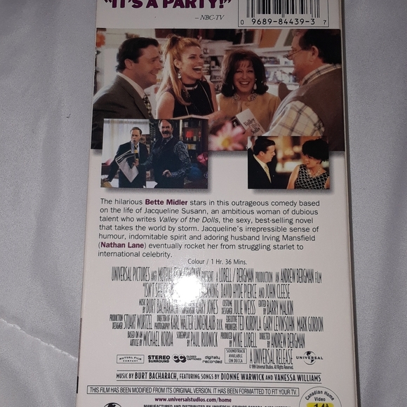 6/$15 Isn't she great universal VHS video tape - Picture 3 of 4